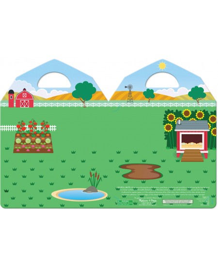 Korduvkasutatavate kleebiste komplekt MELISSA &amp; DOUG Farm