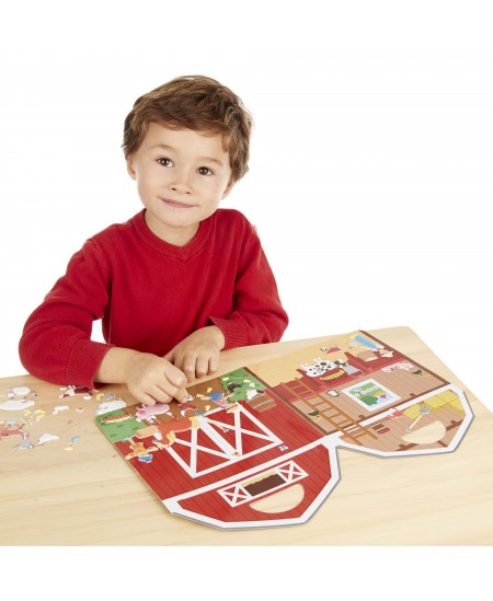 Korduvkasutatavate kleebiste komplekt MELISSA &amp; DOUG Farm