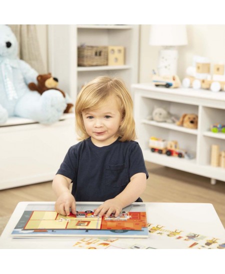 Korduvkasutatavate kleebiste komplekt MELISSA &amp; DOUG Minu linn