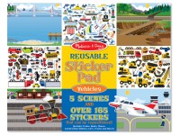 Daugkartinių lipdukų rinkinys MELISSA & DOUG Transportas