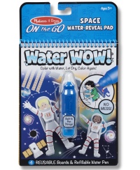 Piešimo vandeniu knyga MELISSA & DOUG Water Wow \"Kosmosas\"