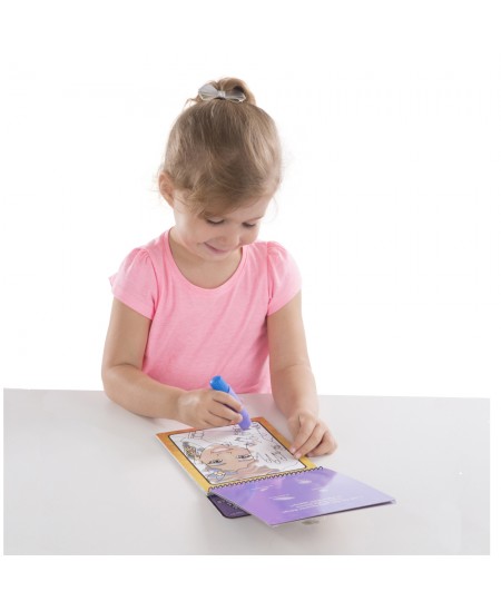 Veega joonistamise raamat MELISSA & DOUG Water Wow Meik ja maniküür