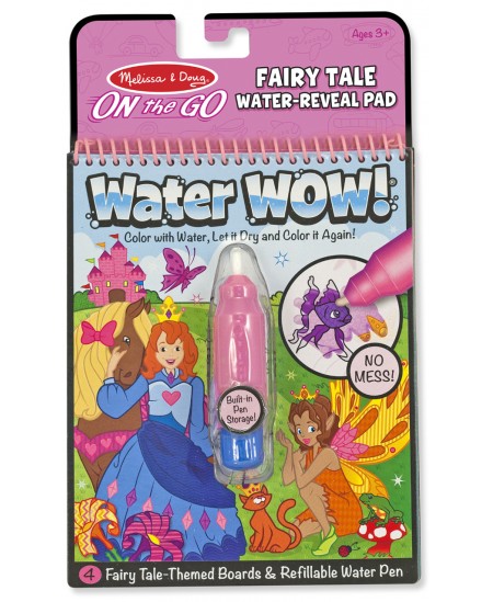Veega joonistamise raamat MELISSA & DOUG Water Wow Muinasjutud