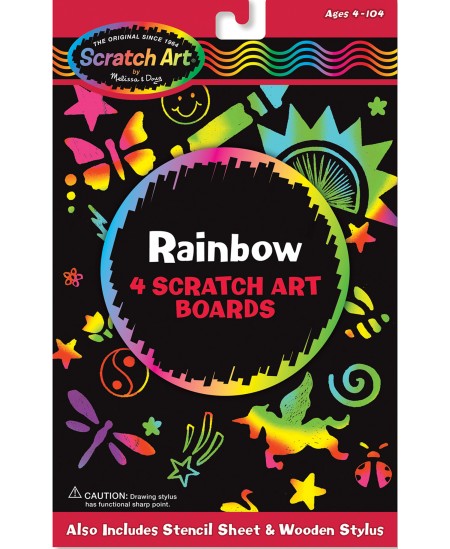 Kraapimiskomplekt MELISSA & DOUG Vikerkaar