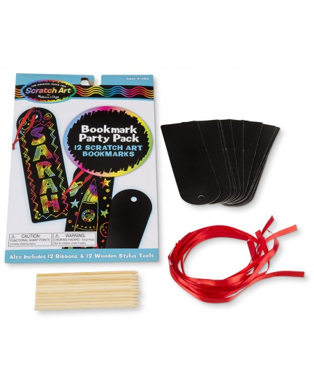 Järjehoidjate kraapimiskomplekt pidudeks MELISSA & DOUG