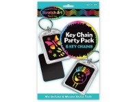 Raktų pakabukų raižymo rinkinys vakarėliui MELISSA & DOUG