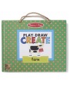 Mäng ja loominguline komplekt MELISSA & DOUG Talu
