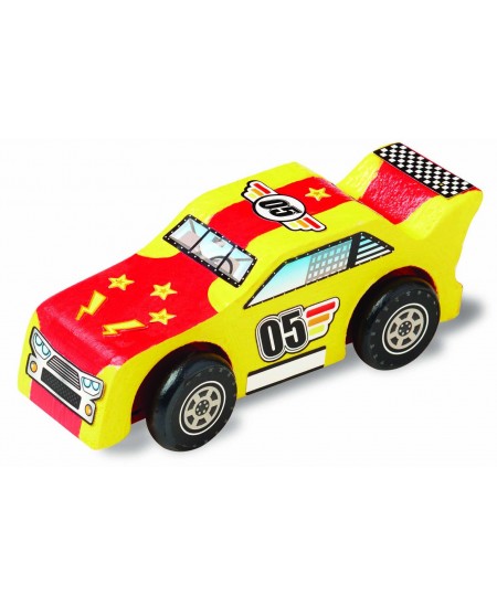 Mänguasjade valmistamise komplekt MELISSA & DOUG Võidusõiduauto