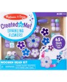 Puidust helmeste komplekt MELISSA & DOUG Hõõguvad lilled