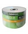 Andmekandja OMEGA DVD+R, 4,7 GB, 16X, 50 tk, torus