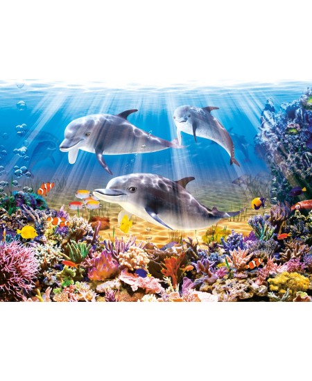 Pusle CASTORLAND Dolphins Underwater, 500 osa