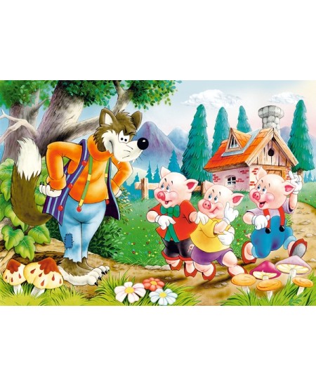 Pusle CASTORLAND Three Little Pigs, 60 osa