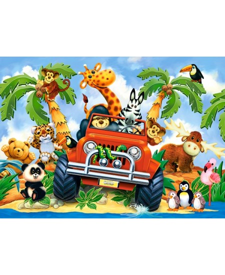 Pusle CASTORLAND Softies on Safari, 60 osa