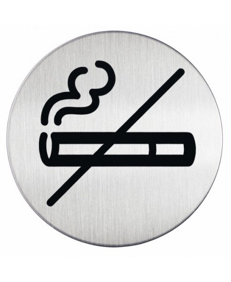 Roostevabast terasest kleebis NO SMOKING