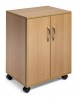 Multifunktsionaalne kapp DURABLE, suletud, pruun