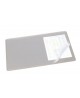 Lauamatt DURABLE läbipaistva klapiga, 530x400 mm, hall