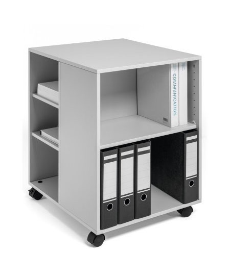 Multifunktsionaalne kapp DURABLE, avatud, hall