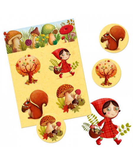 Arendav lotomäng DJECO Neli aastaaega (2+)