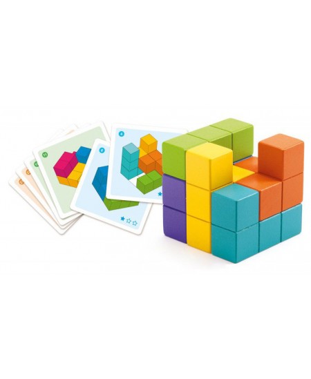 Lauamäng ja pusle DJECO Cubissimo (7+)