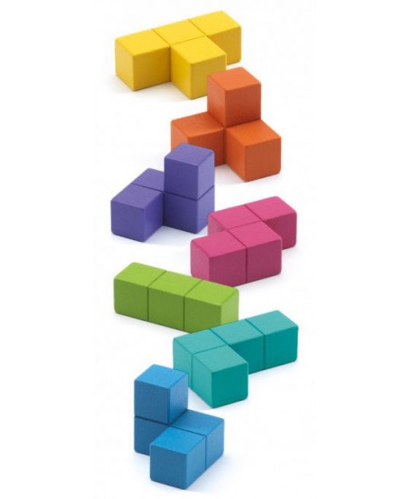 Lauamäng ja pusle DJECO Cubissimo (7+)