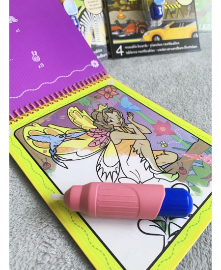 Veega joonistamise raamat MELISSA & DOUG Water Wow Muinasjutud