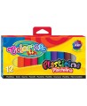Plastiliin COLORINO, ümmargune, 12 värvi