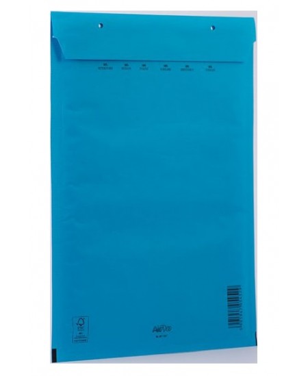 Ümbrik pakkidele, D14, 180x265 mm (202x275 mm), rebitava ribaga, sinine