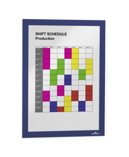 Dokumendiraam DURABLE DURAFRAME®, A4 (pakis 2 tk.), tumesinine