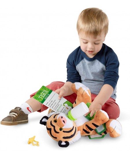 Pehme mänguasi tarvikutega MELISSA & DOUG Tiigripoeg, 28 cm
