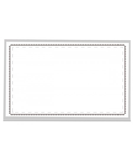 Nimekaardi hoidik klambriga FOROFIS, 57x90mm