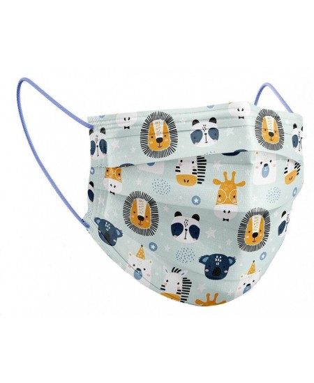 Ühekordsed meditsiinilised näomaskid lastele SAFARI, 10 tk