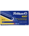 Tindikassetid PELIKAN, GTP/5, sinised, pikad, 5 tk