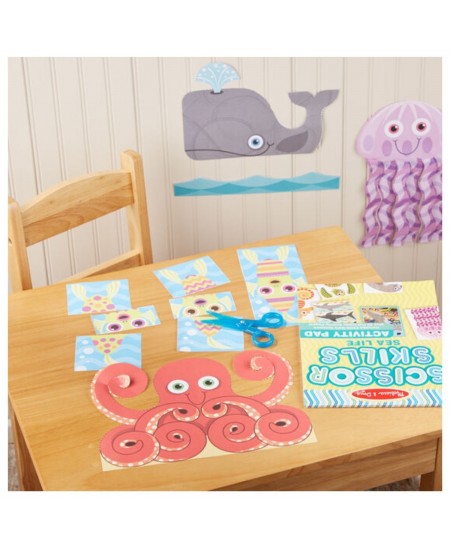 Loov lõikamiskomplekt MELISSA & DOUG Meremaailm