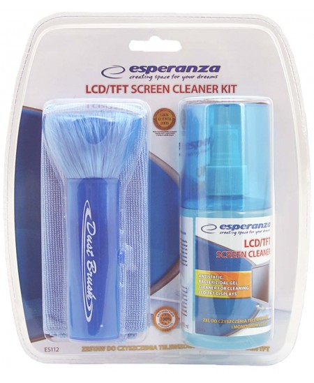 Ekraanipuhastuskomplekt ESPERANZA, 200 ml