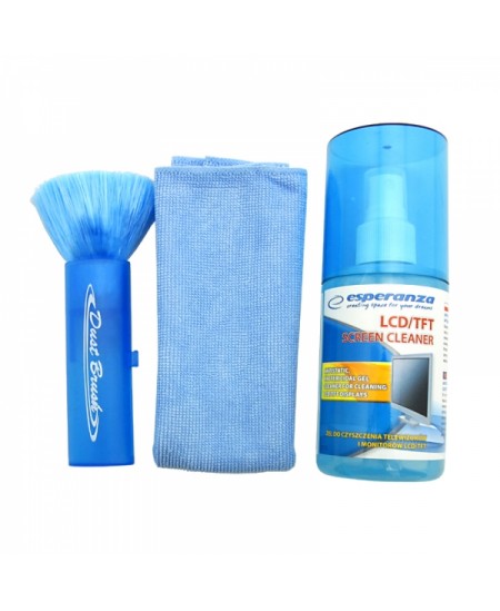 Ekraanipuhastuskomplekt ESPERANZA, 200 ml