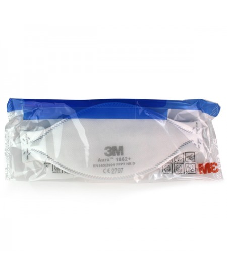 Näomask (respiraator) 3M AURA, FFP2, IIR, ilma klapita, 1 tk
