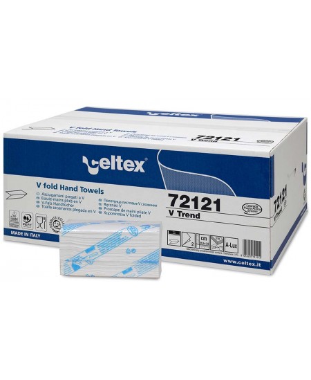 Leht-paberkäterätid CELTEX V Trend, 72121, V-volt, 210 lehte, 1 pakk