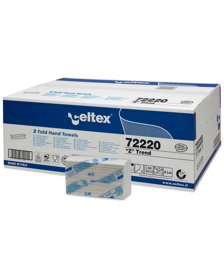 Leht-paberkäterätid CELTEX Z Trend, 72220, Z-volt, 150 lehte, 1 pakk