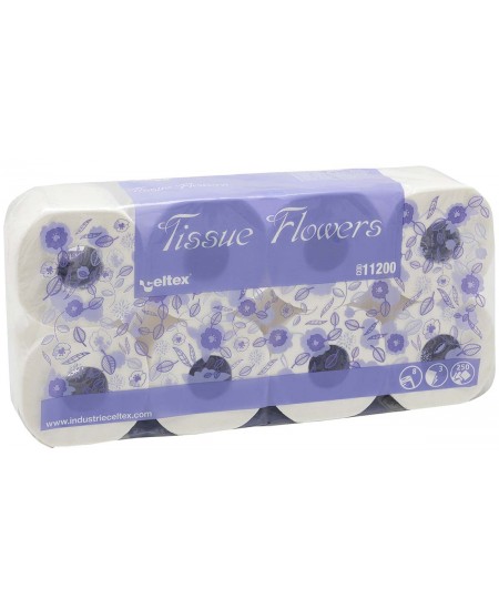 Kodune tualettpaber CELTEX Tissue Flowers, 11200, 8 rulli