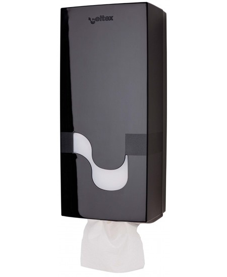 Tualettpaberilehtede hoidik CELTEX Folded Toilet Paper, 92260, must