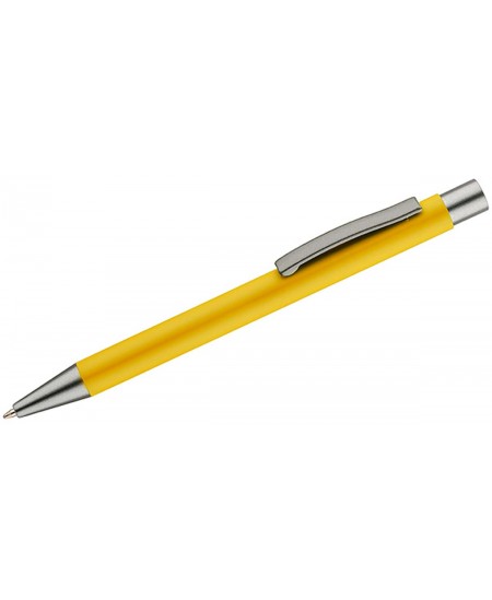 Automaatne pastapliiats DIORI, 0,7 mm, kollane korpus, sinine