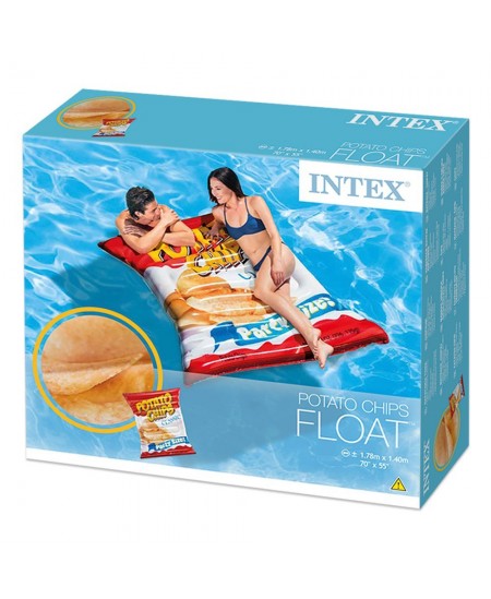 Täispuhutav ujuvparv INTEX Potato Chips