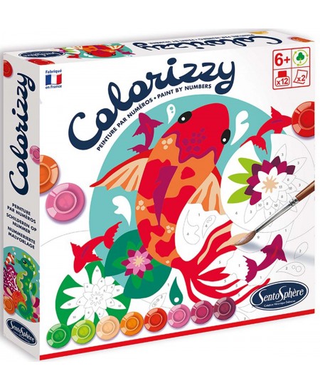 Loov värvimiskomplekt SENTOSPHERE Colorizzy Veealune maailm