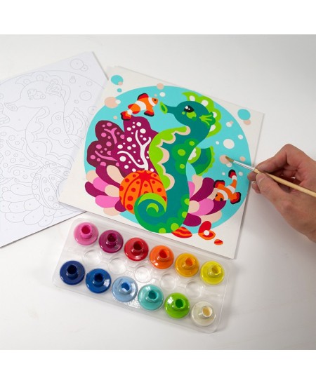 Loov värvimiskomplekt SENTOSPHERE Colorizzy Veealune maailm