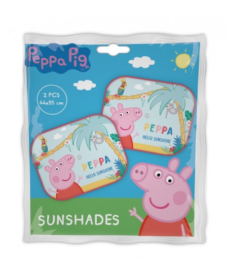 Päikesevarjud autole PEPPA PIG, 2 tk