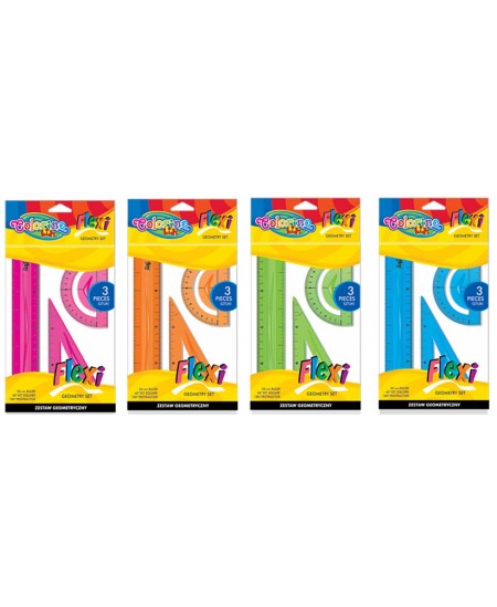 Joonlaudade komplekt COLORINO, 3-osaline