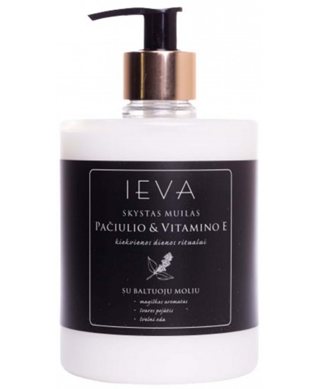 Vedelseep IEVA, patšuliaroomiga, E-vitamiiniga, 500 ml