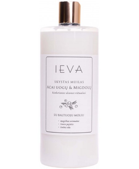 Vedelseep IEVA, acai-marja ja mandli aroomiga, 1000 ml