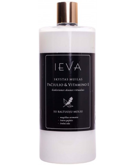 Vedelseep IEVA patšuliaroomiga, E-vitamiiniga, 1000 ml