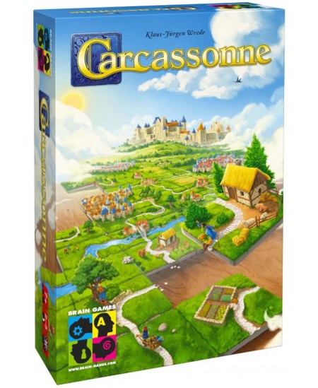 Lauamäng BRAIN GAMES Carcassonne (7+)